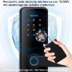 Smart TUYA C89 Black Indoor Fingerprint Password Door Lock - 9