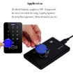 125KHz TK/EM4100 Proximity ID Card Keychain (10 PCS, Black) - 4