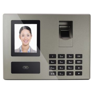 Intelligent Voice Fingerprint Attendance Machine, EU Plug, English - 1
