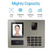 Intelligent Voice Fingerprint Attendance Machine, EU Plug, English - 4