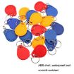 10PCS Access Control Card M1 Fudan RFID 13.56MHz Keyfob (Red) - 4