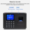 F01 Fingerprint Time Attendance Machine, 2.4" TFT Screen, UK Plug - 4