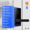 C89 Silver TUYA Smart Fingerprint Password Indoor Door Lock - 8