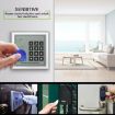 10 PCS 125KHz TK/EM4100 Proximity ID Card Chip Keychain (Gray) - 6