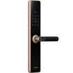 Rose Gold Wifi Fingerprint Door Lock with App Remote Unlocking - 1