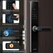 Rose Gold Wifi Fingerprint Door Lock with App Remote Unlocking - 5