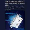 Rose Gold Wifi Fingerprint Door Lock with App Remote Unlocking - 9