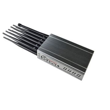 JAX-121A 2G/3G/4G/WIFI/GPS/LOJACK Jammer with Remote Control - 1