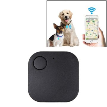 Black Portable Bluetooth Anti-Theft Keychain Mini Alarm Device - 1