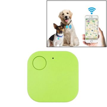 Mini Square Anti Theft Bluetooth Remote Keychain Alarm (Green) - 1
