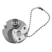 Mini Folding Pocket Knife - Portable Survival Tool (Silver) - 2