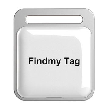 Findmy Tag Square Smart Bluetooth Anti-Lost Tracker (White) - 1
