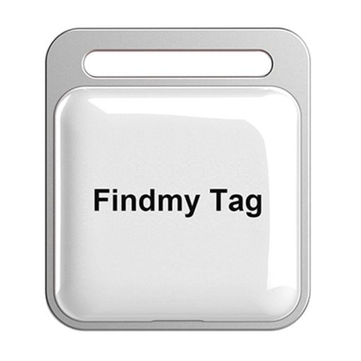 Findmy Tag Square Smart Bluetooth Anti-Lost Tracker (White) - 1