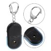 Portable Wireless Key Finder with Whistle Sound & LED Light, 5 PCS Blue - 3