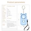 130dB Bear Style LED Personal Alarm, Purple Self-Defense Tool - 3