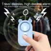 130dB Bear Style LED Personal Alarm, Purple Self-Defense Tool - 6