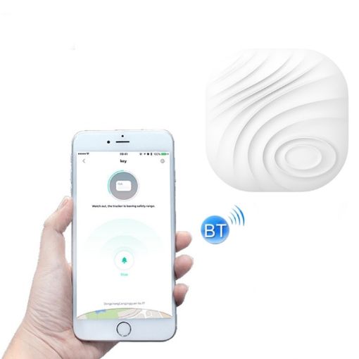 NUT F7X Smart Bluetooth Anti-Lost Device - Phone, Key, Wallet Alarm (White) - 1