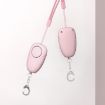 Pink 120dB Self-Defense Alarm for Night Running & Emergency Use - 2