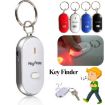 Red Mini LED Whistle Key Finder Flashing Beeping Locator Keyring - 2