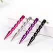 Black Outdoor Anti-Wolf Pen Stick with Key Ring Supplies Equipment - 3