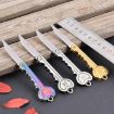 Mini Key Knife: Multi-Color Keychain Tool for Self Defense & Security - 2