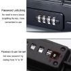 Waterproof Beach Safe: Phone & Keys Deposit Box (Black) - 4