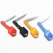 Mini Key Chain Folding Knife Peeler for Camping and Self-defense - 4
