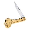 Gold Mini Key Knife Keychain - Self Defense Multi Tool Keyring - 7