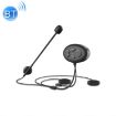 Dier DK12 800m Bluetooth 5.0 Waterproof Motorcycle Helmet Headset - 1