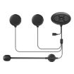 Dier DK12 800m Bluetooth 5.0 Waterproof Motorcycle Helmet Headset - 2