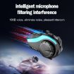 Hysnox HY-02 Bluetooth 5.0 Motorcycle Helmet Intercom (Red) - 3