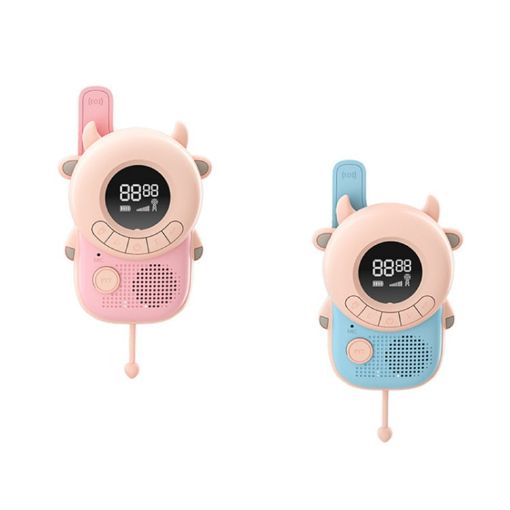 K22 Children Walkie-Talkie Educational Toys, Style: Without Battery (Cow) - 1