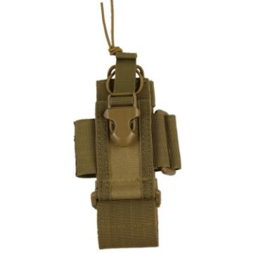 Mini Outdoor Walkie Talkie & Mobile Phone Bag - Free Size (Mud) - 1