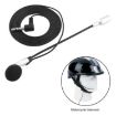 2 PCS Multi-using Wired Motorcycle Interphone - Black - 4