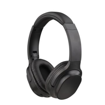 OY713 Blcak Wireless BT5.0 Headset Headphones with Microphone - 1