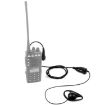 RETEVIS R-122 2 Pin D Shape Ear Hook Mic for Motorola Radios - 1