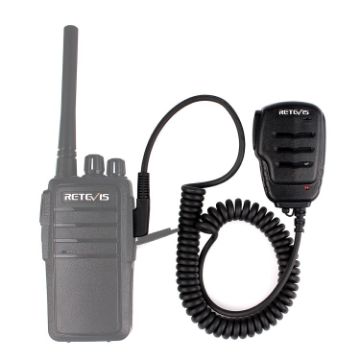 RETEVIS RS-111 M 2 Pin Speaker Microphone for H777/UV5R/RT21 - 1