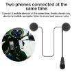 M8 Bluetooth Motorcycle Helmet Headphones with Auto Answer - 4