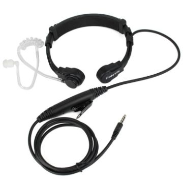 RETEVIS R-151 1 Pin 3.5mm PTT Throat Covert Earphone Mic - 1