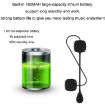 Bluetooth Motorcycle Helmet Headset with Navigation & Call Features - 3