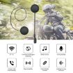 T4 BT 5.0 Motorcycle Helmet Headsets with Stereo & SIRI Support - 2
