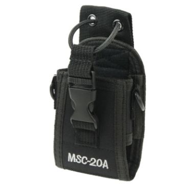 MSC20A Universal Nylon Walkie Talkie Carry Case Holster with Strap - 1