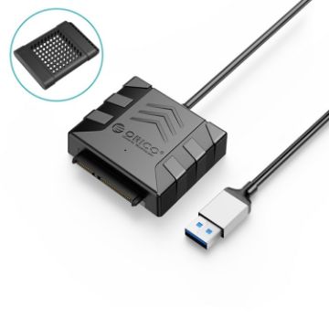 ORICO UTS1 USB 3.0 SATA HDD Adapter with Silicone Case, 0.3m Cable - 1