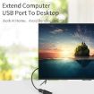 USB 2.0 Female to Female Connector Adapter Extender Converter - 6