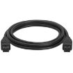 Firewire 800 IEEE1394B 9 Pin Male Cable, 1.8m, Black - 2