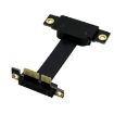 PCI-E 3.0 1X 90 Reverse Graphics/Network Card Extension Cable - 1