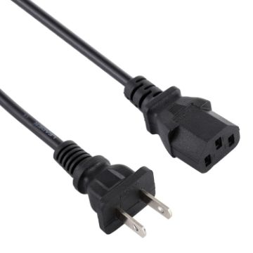 1.2m Desktop Host Computer Power Cord with Three Holes - 1