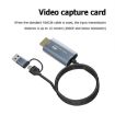 Z36 2m HDMI to USB-C HD Video Capture Card, Male to Male - 4