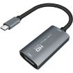 Z29A HDMI to USB-C Video Audio Capture Box, Female to Male (Grey) - 1