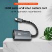 Z29A HDMI to USB-C Video Audio Capture Box, Female to Male (Grey) - 9